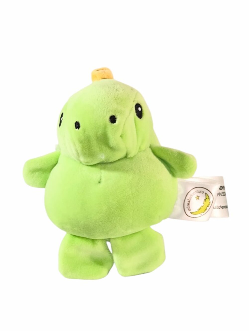 2023 Animal Adventure Green Dinosaur Dino Soft Mini Plush Stuffed Toy 5"